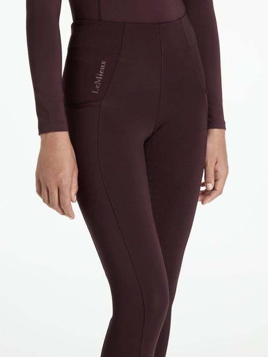 LeMieux Young Rider Orla Pull On Breeches Damson
