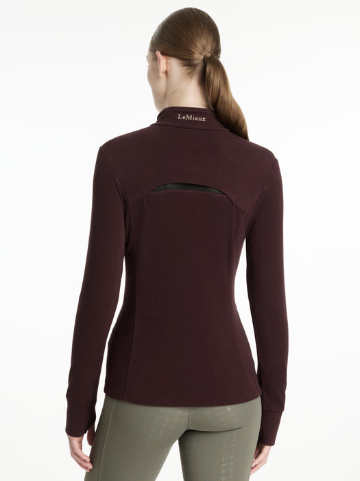 LeMieux Francis 1/4Zip Fleece Damson