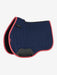 LeMieux Suede GP Square Navy & Cranberry