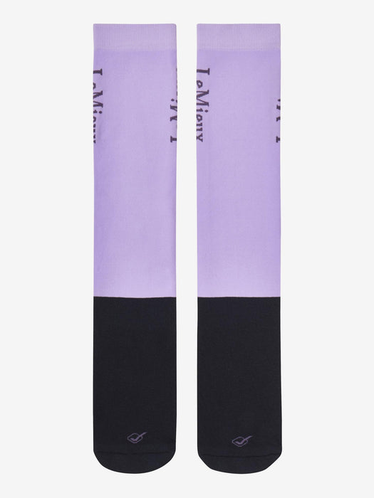 LeMieux Competition Sock Lilac (2pk)