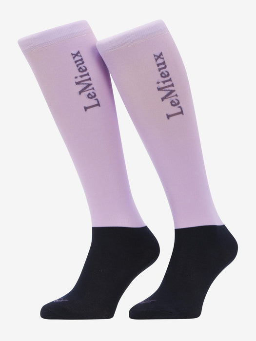 LeMieux Competition Sock Lilac (2pk)