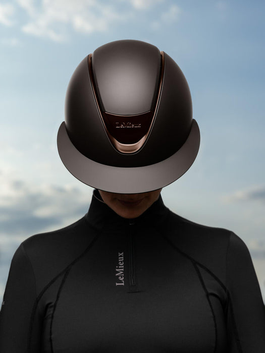 LeMieux Verv Helmet Brown Matt