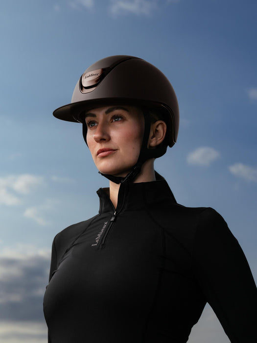 LeMieux Verv Helmet Brown Matt