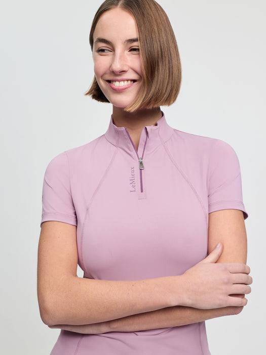 LeMieux Classique Short Sleeved Base Layer Fondant