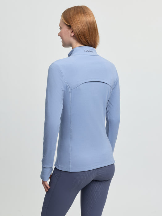 LeMieux Frances 1/4 Zip Fleece Powder Blue