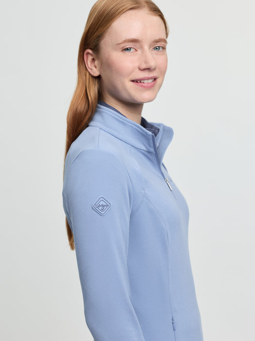 LeMieux Frances 1/4 Zip Fleece Powder Blue