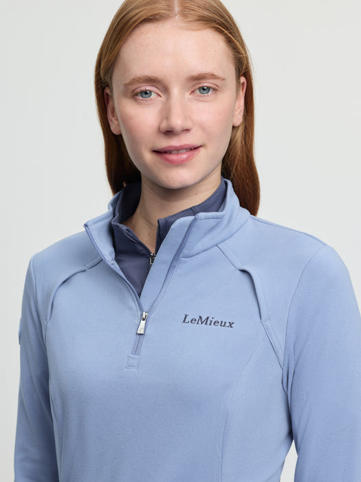 LeMieux Frances 1/4 Zip Fleece Powder Blue