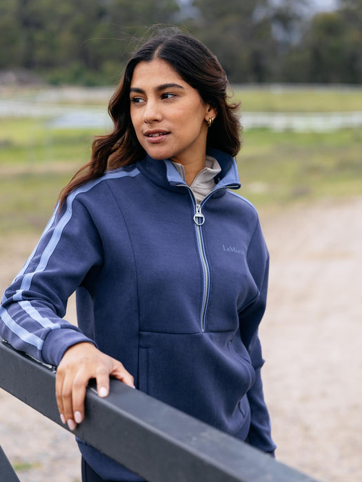 LeMieux Connie 1/2 Zip Sweatshirt Shadow