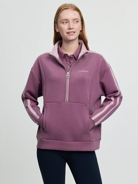 LeMieux Connie 1/2 Zip Sweatshirt Mallow