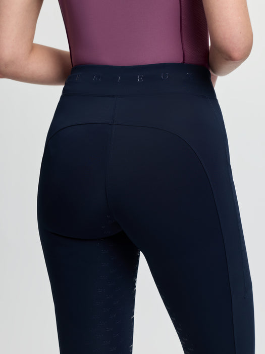 LeMieux Simone Cross Over 1/2 Seat Breech Navy