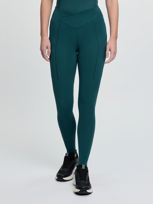 LeMieux Simone Cross Over 1/2 Seat Breech Jungle