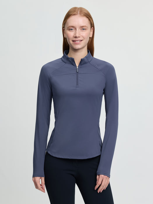 LeMieux Airflow Long Sleeved Base Layer Shadow