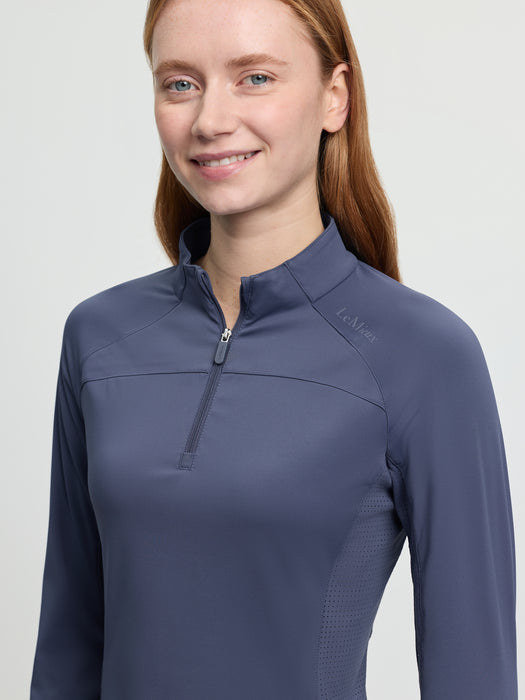 LeMieux Airflow Long Sleeved Base Layer Shadow