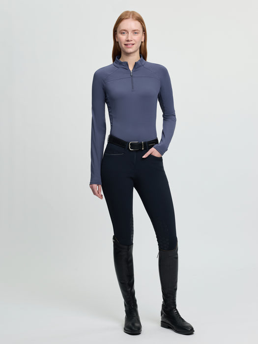 LeMieux Airflow Long Sleeved Base Layer Shadow
