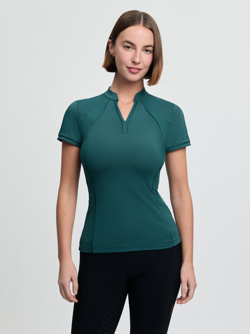 LeMieux Lisa Mesh Short Sleeved Base Layer Jungle