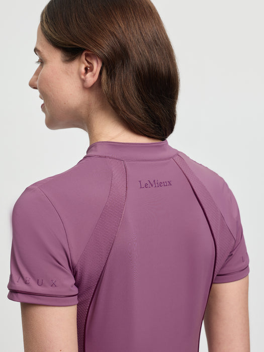 LeMieux Lisa Mesh Short Sleeved Base Layer Mallow
