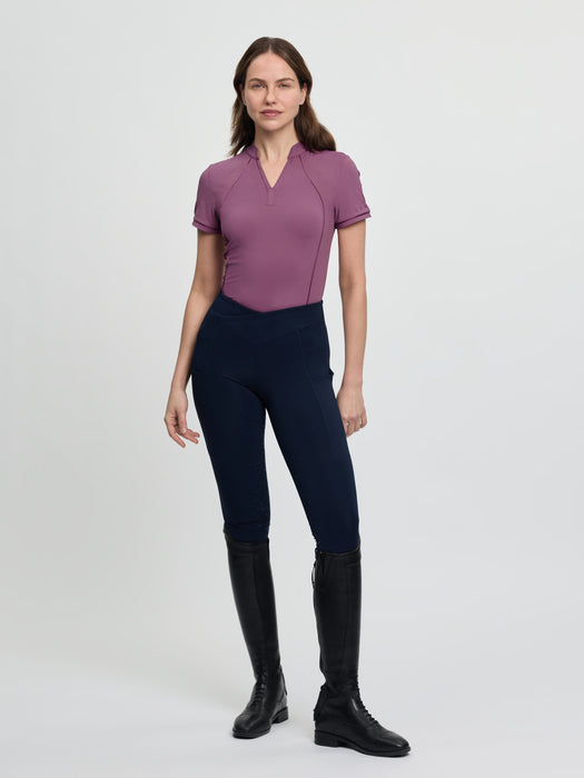 LeMieux Lisa Mesh Short Sleeved Base Layer Mallow