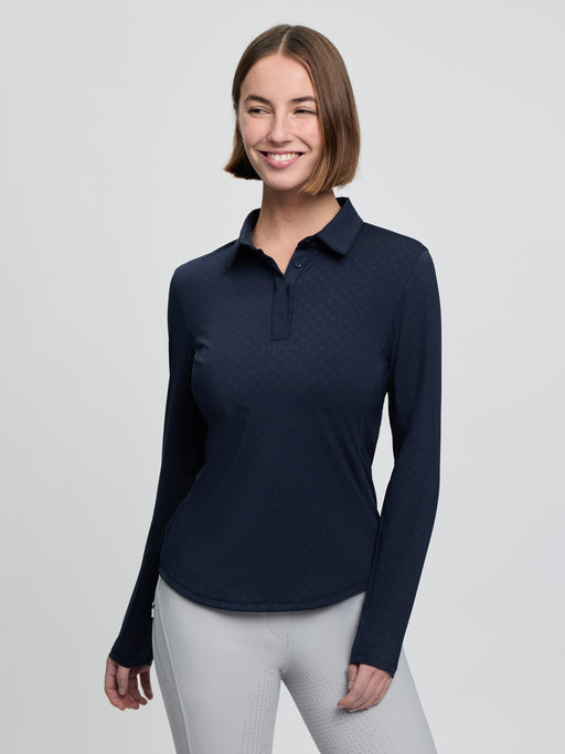 LeMieux Sarah Shirt Base Layer Navy