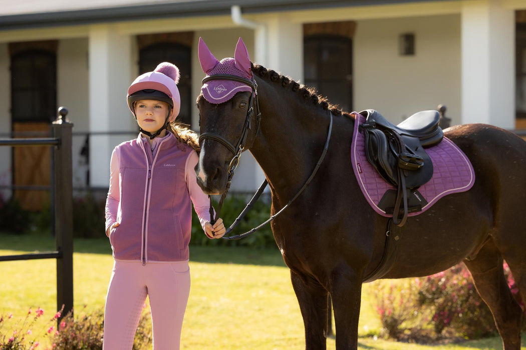 LeMieux Junior Bobbi Fleece Gilet Mallow