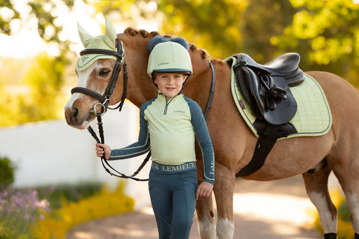 LeMieux Mini Suede Close Contact Square Macaron