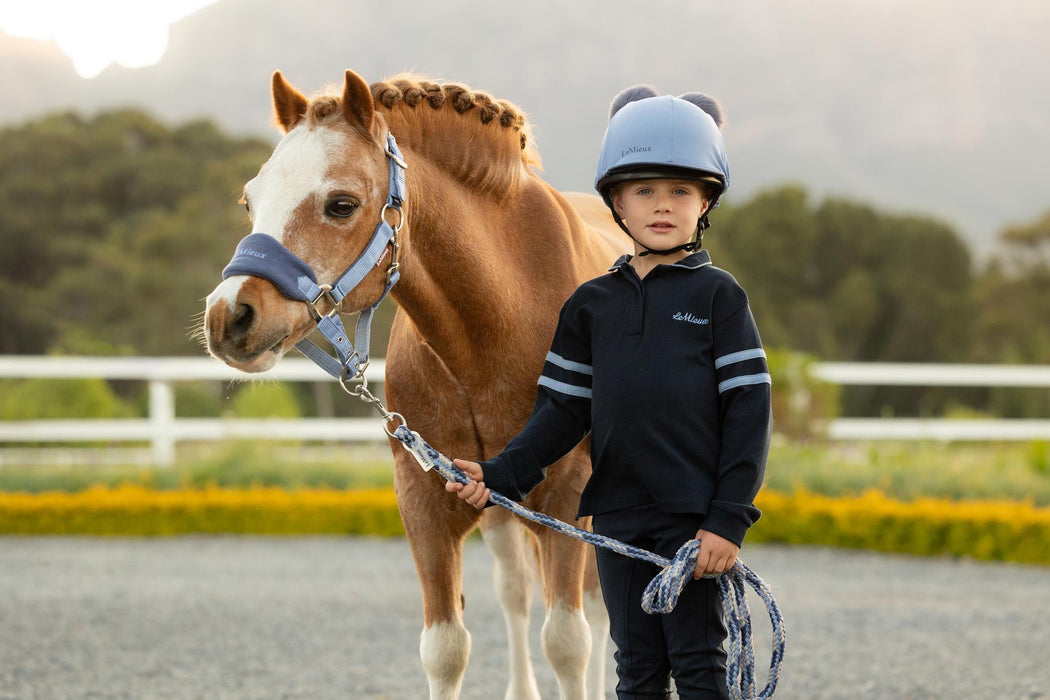 LeMieux Mini Head Collar & Lead Rope Powder Blue