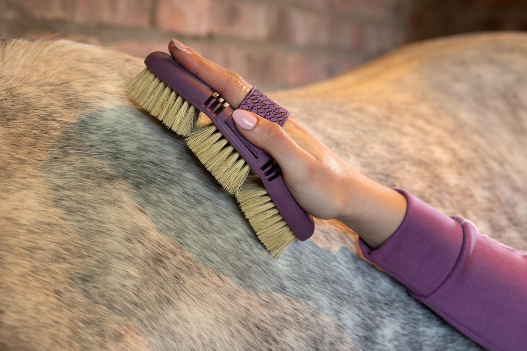 LeMieux Flexi Scrubbing Brush Powder Blue