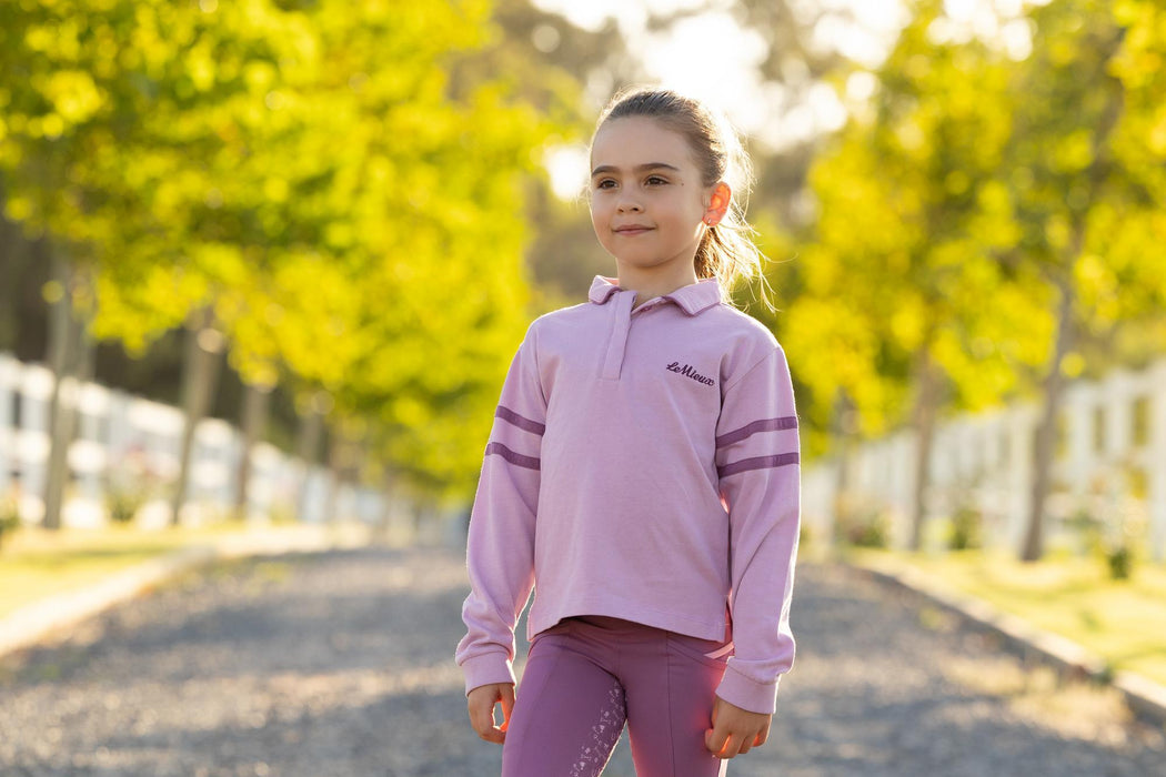 LeMieux Mini Robbie Rugby Shirt Mallow