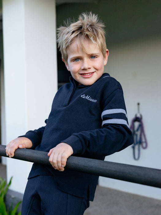 LeMieux Mini Robbie Rugby Shirt Navy