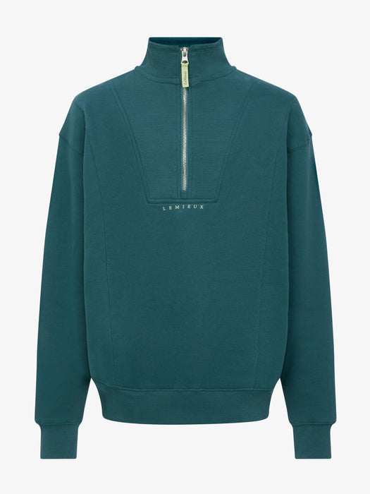 LeMieux Young Rider Vianne 1/4 Zip Sweatshirt Jungle