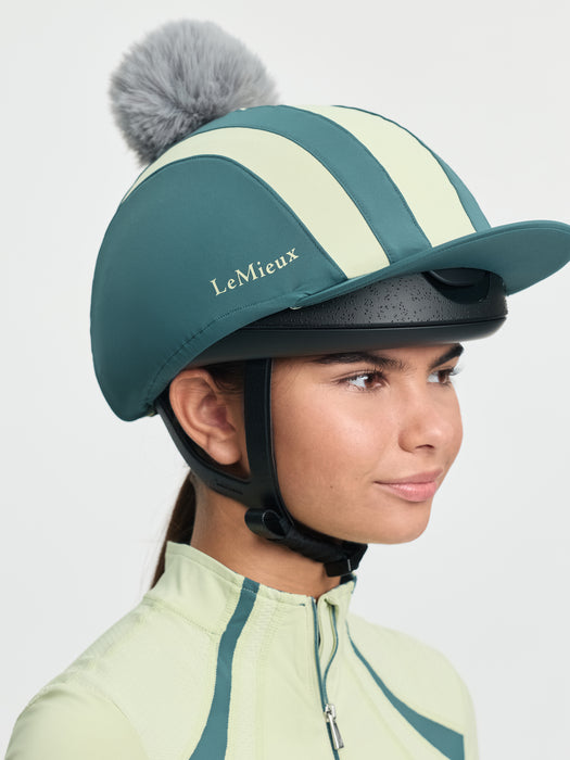 LeMieux Tempo Pom Hat Silk Jungle