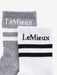 LeMieux Crew Socks 2 Pack - White