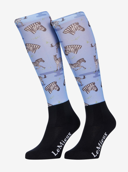 LeMieux Footsie Socks Zebra