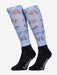 LeMieux Footsie Socks Zebra