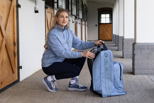 LeMieux Boot & Hat Bag Powder Blue