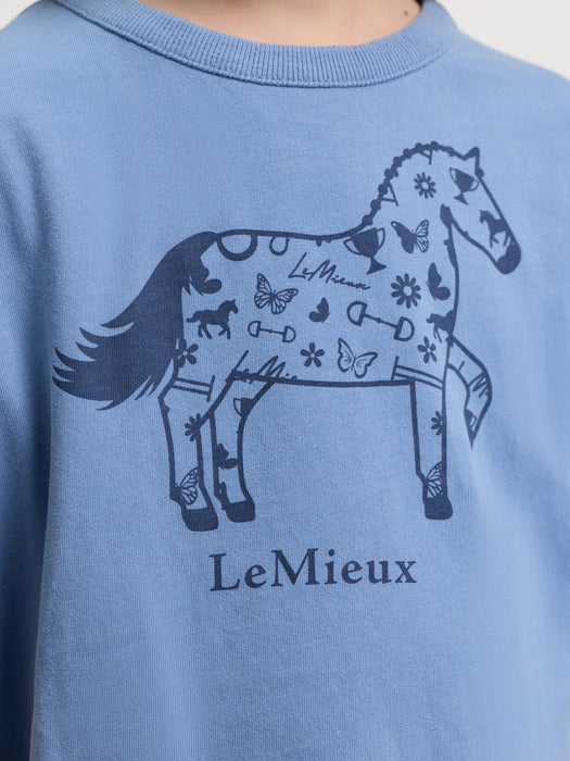 LeMieux Mini Alex T-Shirt Powder Blue
