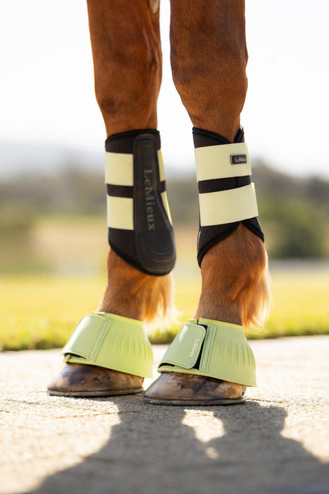 LeMieux Rubber Bell Boots Macaron
