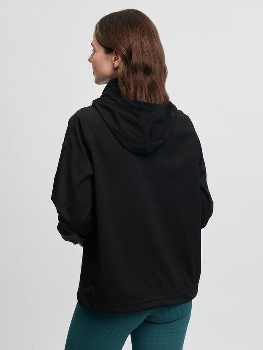 LeMieux Women's Perri 1/2 Zip Waterproof Jacket Black