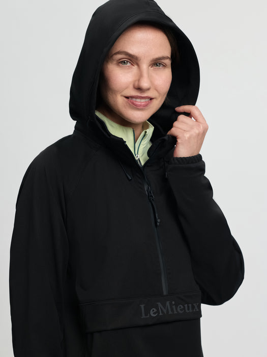 LeMieux Women's Perri 1/2 Zip Waterproof Jacket Black