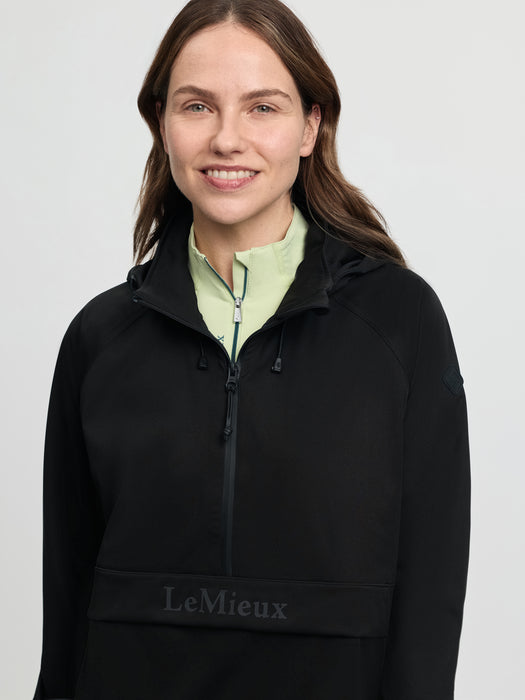 LeMieux Women's Perri 1/2 Zip Waterproof Jacket Black