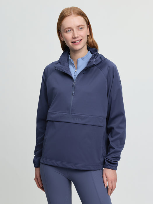 LeMieux Women's Perri 1/2 Zip Waterproof Jacket Shadow