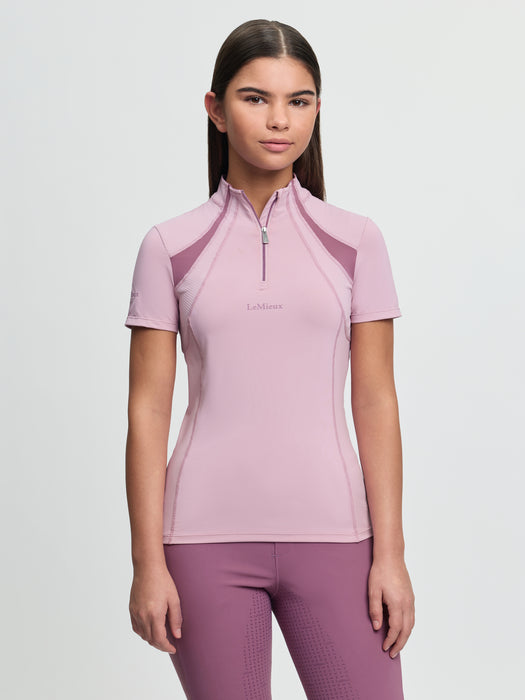 LeMieux Young Rider Mia Mesh Base Layer Fondant