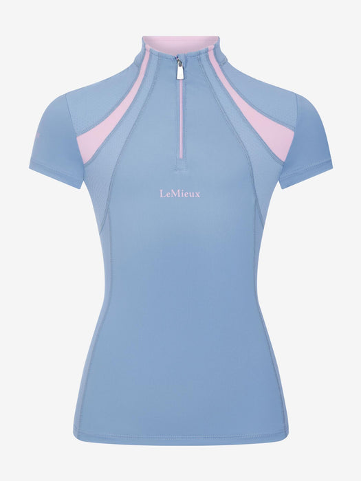 LeMieux Young Rider Mia Mesh Base Layer Powder Blue