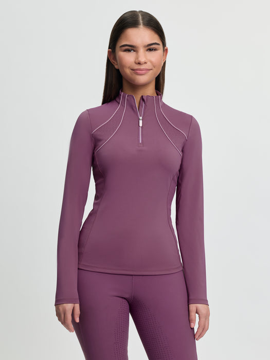 LeMieux Young Rider Airflow Base Layer Mallow