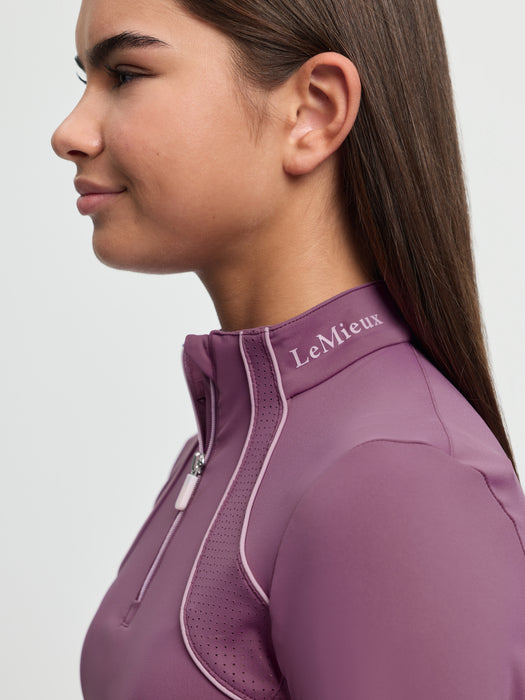 LeMieux Young Rider Airflow Base Layer Mallow