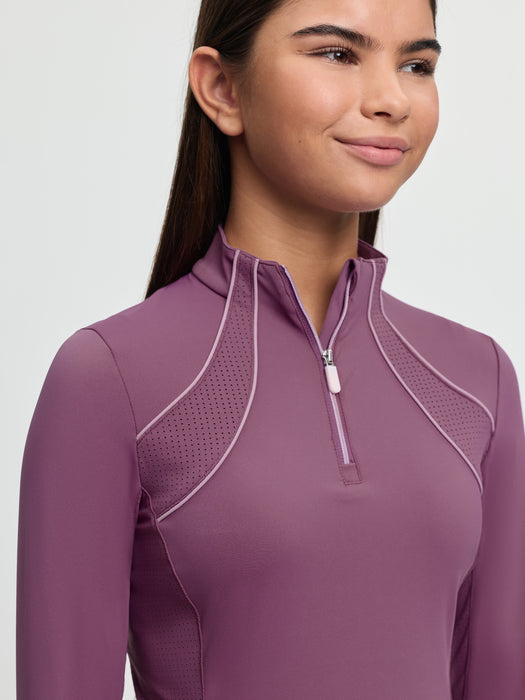 LeMieux Young Rider Airflow Base Layer Mallow