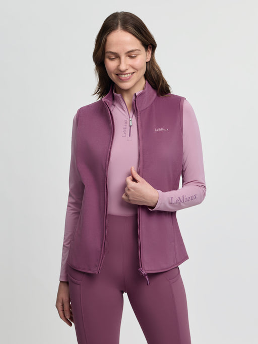 LeMieux Roberta Fleece Gilet Mallow