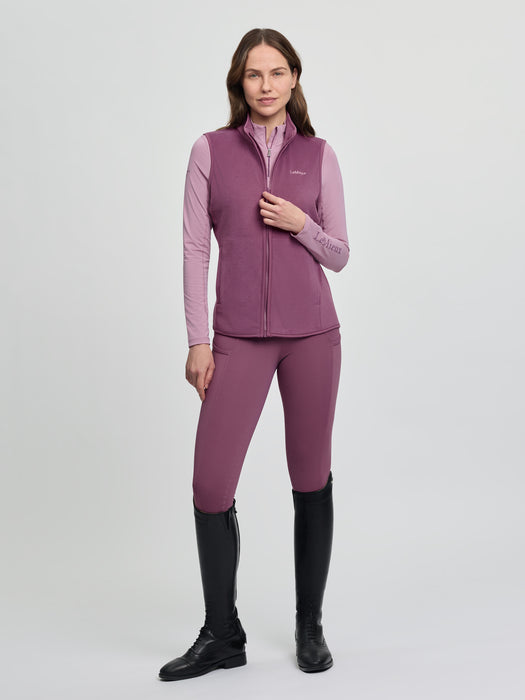 LeMieux Roberta Fleece Gilet Mallow