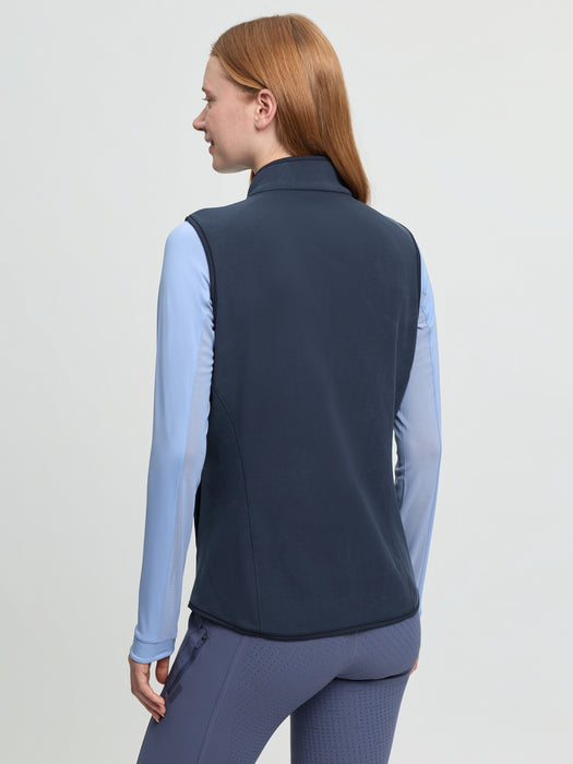 LeMieux Roberta Fleece Gilet Navy