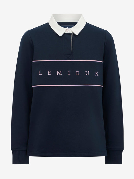 LeMieux Young Rider Riley Rugby Shirt Navy