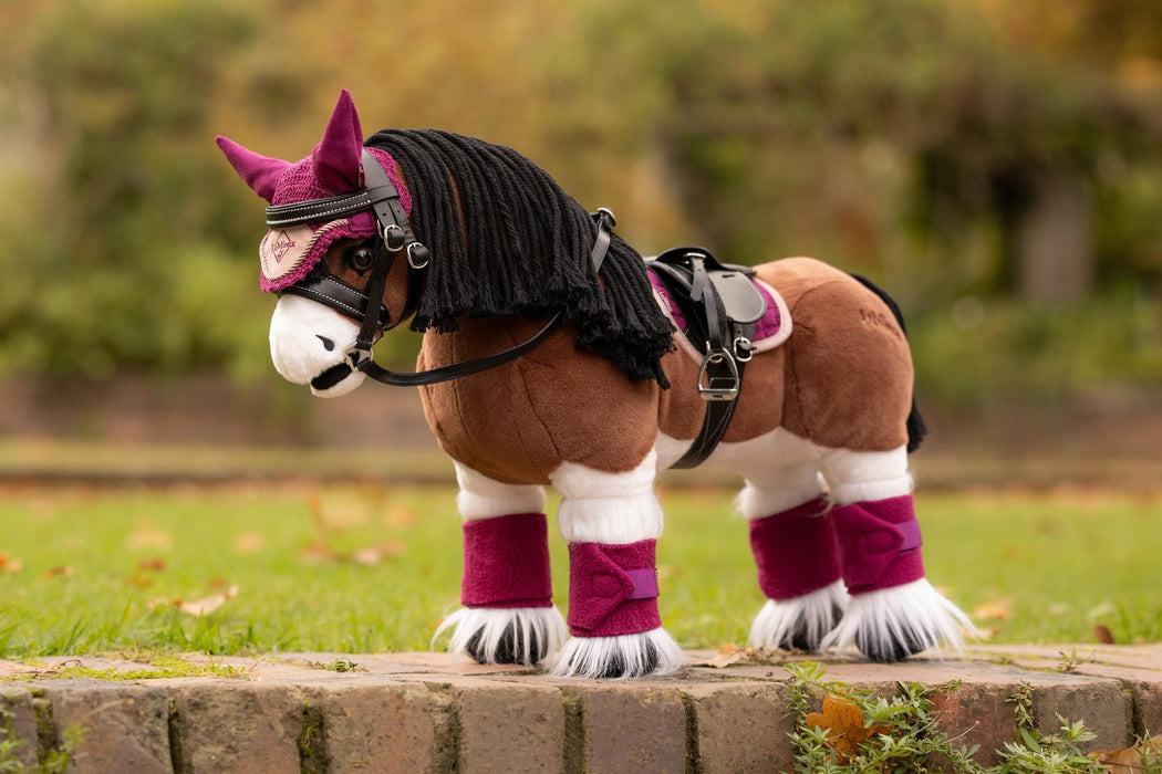 LeMieux Toy Pony Fly Hood Blackberry